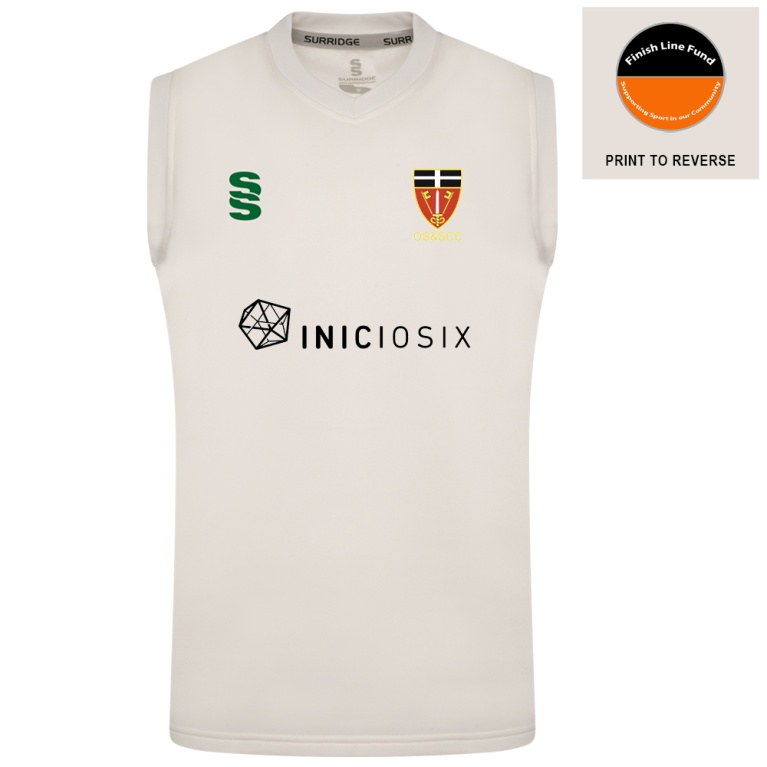 Blast Sleeveless Cricket Sweater